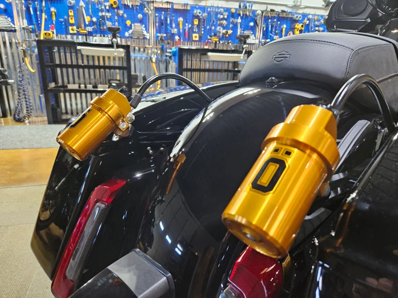 Ohlins 14-26 Harley FL Touring STX 36 Twin Blackline 13in Shocks 150lb- Max 500lb