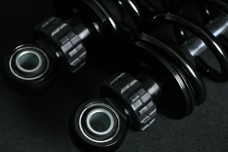 Ohlins 14-26 Harley FL Touring STX 36 Twin Blackline 12in Blk Reservoir Shocks - Heavy Duty Springs