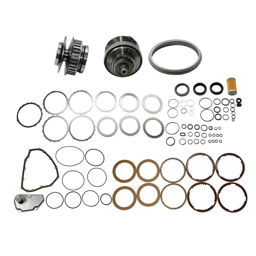 Ombyggingssett girkassehoved & Remskive med belte JF015E RE0F11A 29T til Nissan