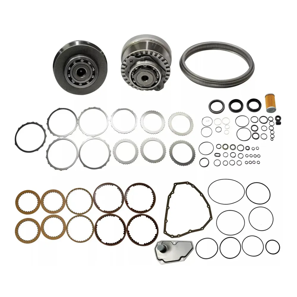 Ombyggingssett girkassehoved & Remskive med belte JF015E RE0F11A 29T til Nissan