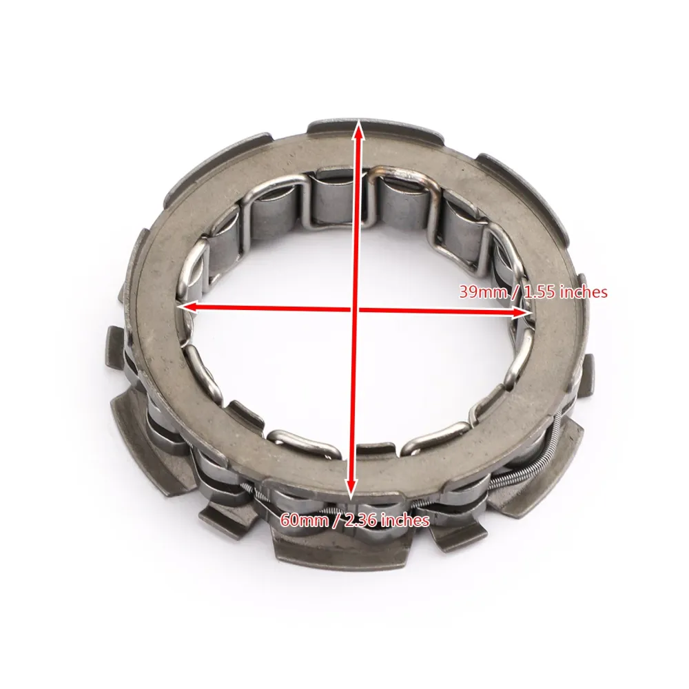 One Way Starter Clutch Bearing Yamaha YFZ 450 YFZ450 YZ450FX WR450F 04-18 Generisk