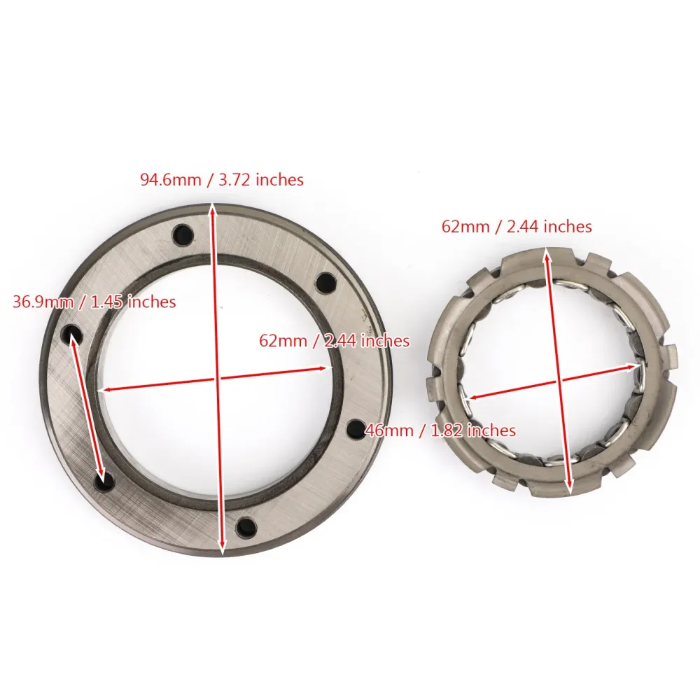 One Way Starter Clutch passer Suzuki DRZ400 DR-Z400E DR-Z400S 12600-29810-000 Generic