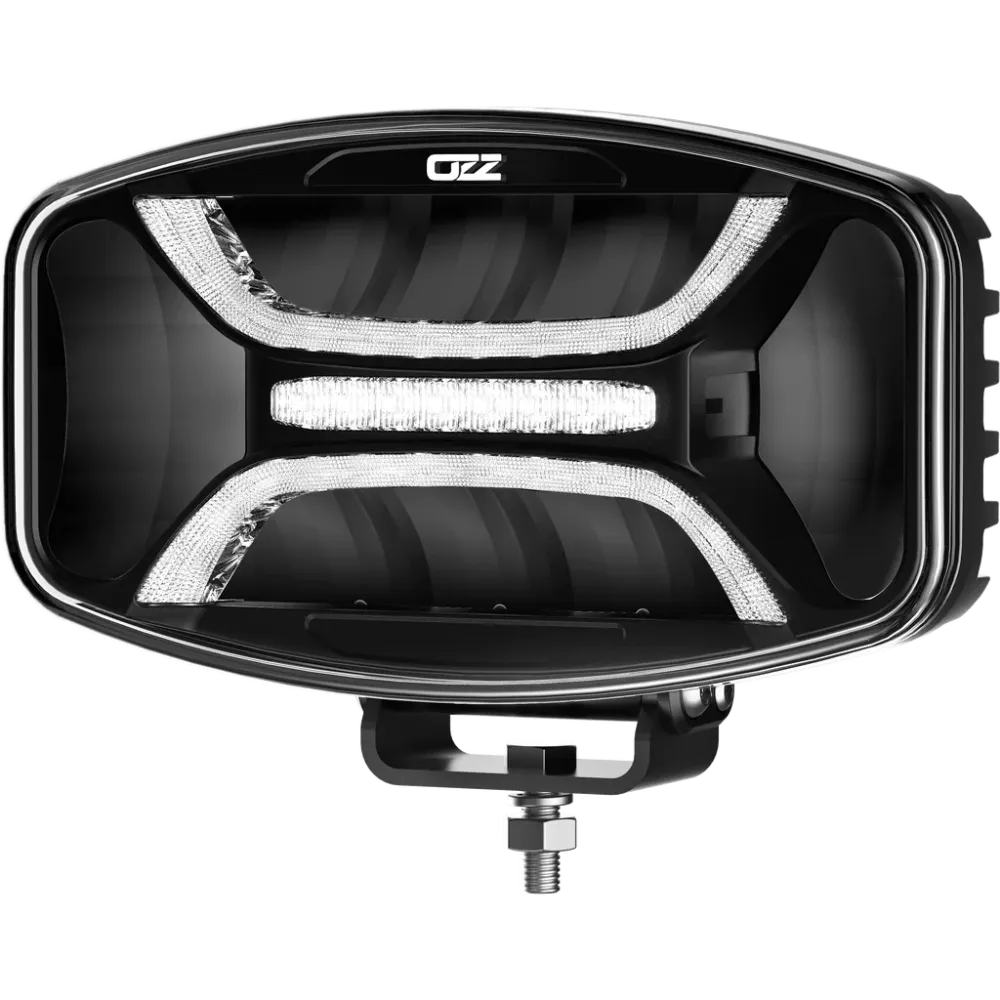 OZZ XO1 P LED ekstralys, (SORT HUS)