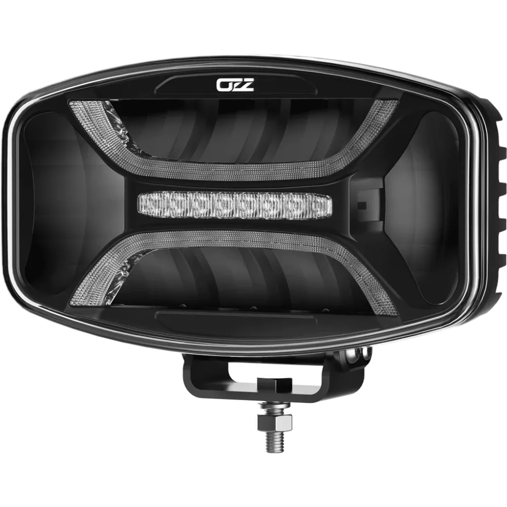OZZ XO1 P LED ekstralys, (SORT HUS)