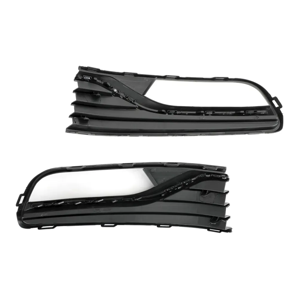 Par Front Bumper Fog Light Cover Grill Grille Fit VW Polo 6R 2014 2015 2016 2017 Bil Accessorie