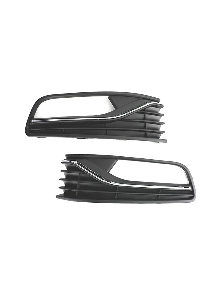 Par Front Bumper Fog Light Cover Grill Grille Fit VW Polo 6R 2014 2015 2016 2017 Bil Accessorie