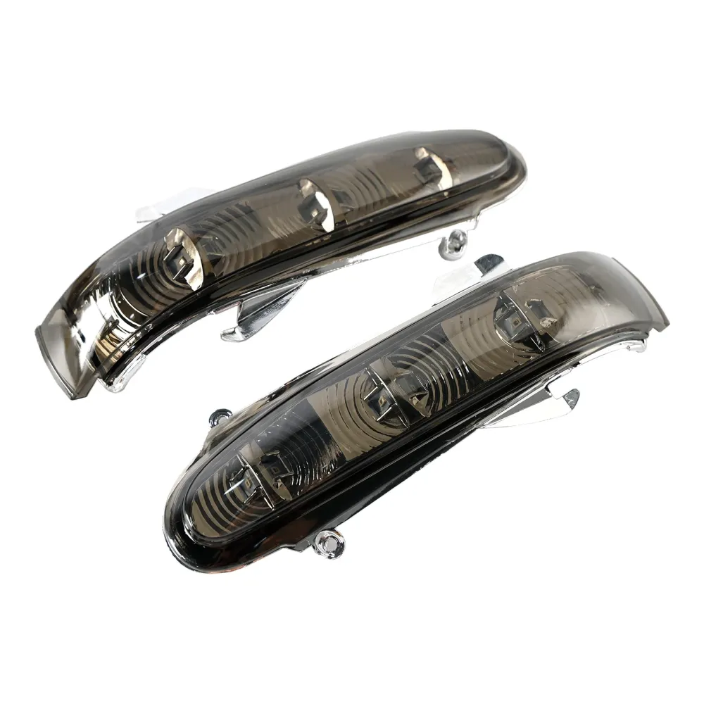 Par sidespeil LED blinklys Benz S W220 CL W215 1999–2003 Grå