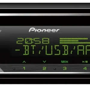 Pioneer DEH-S520BT 1-DIN Bilstereo m. CD, Bluetooth og Spotify