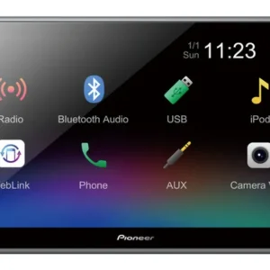 Pioneer DMH-AF555BT Multimedie 9" Bilradio m. Bluetooth