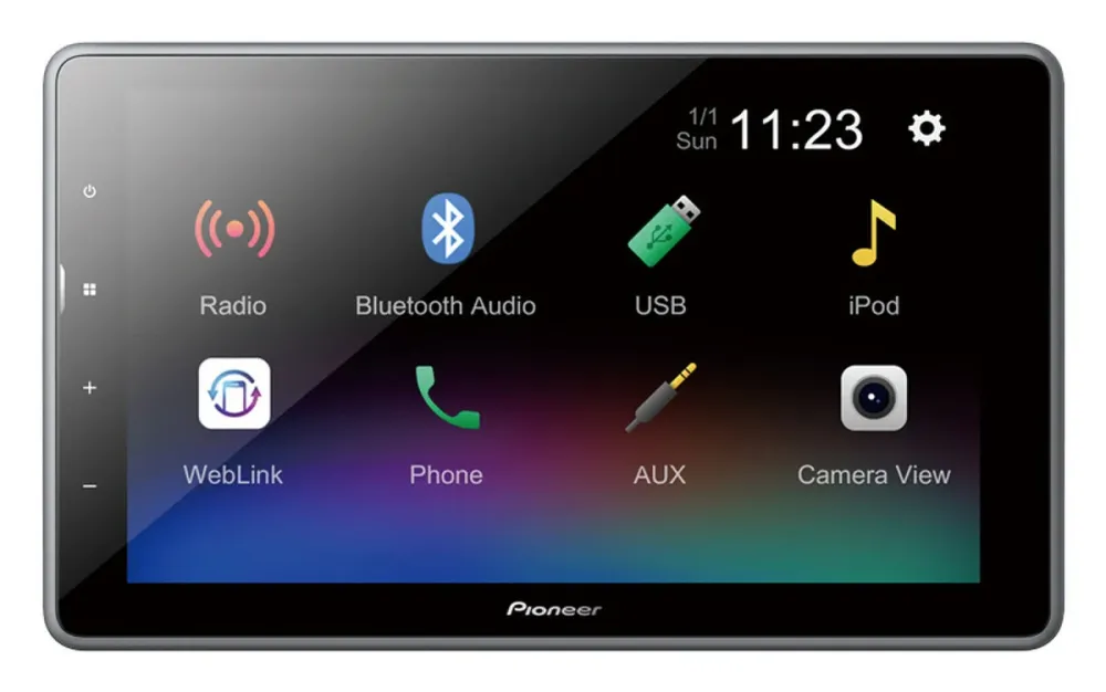 Pioneer DMH-AF555BT Multimedie 9" Bilradio m. Bluetooth