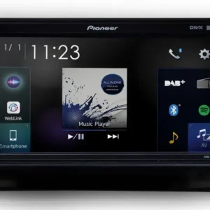 Pioneer SPH-EVO62DAB-208 Apple CarPlay, DAB Radio og Bluetooth