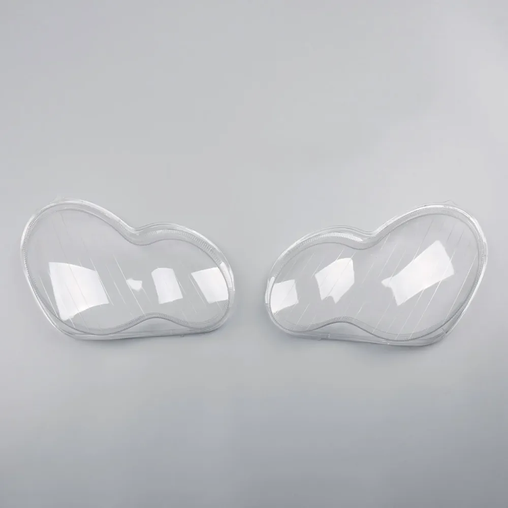 Plastdeksel til frontlyktglass venstre + høyre 2001-2007 Benz W203 C-klasse generisk