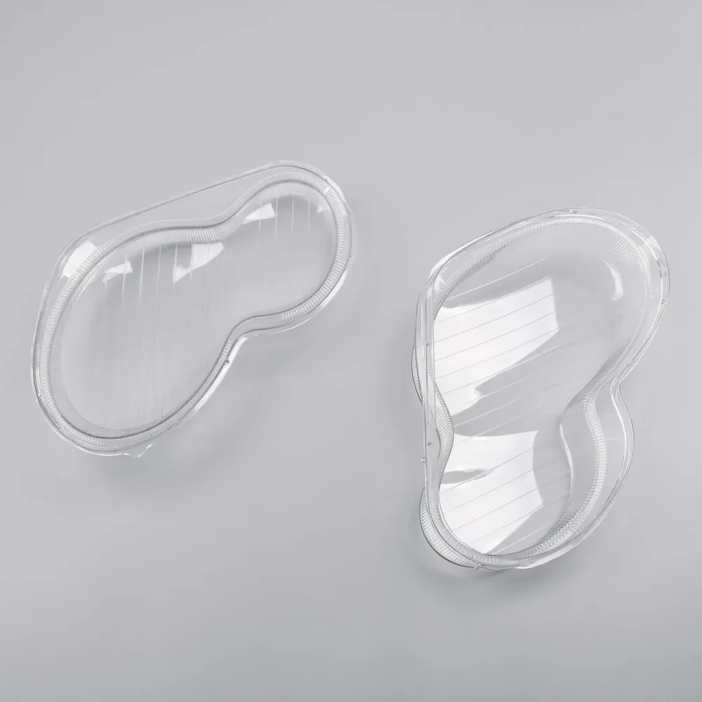 Plastdeksel til frontlyktglass venstre + høyre 2001-2007 Benz W203 C-klasse generisk