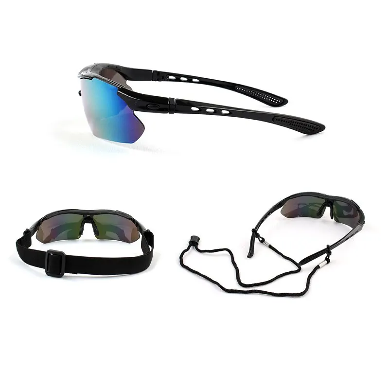 Polarized Cycling Sunglasses MTB, Unisex Acetate Frame, UV400