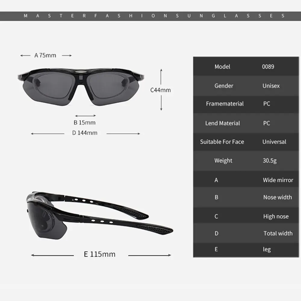 Polarized Cycling Sunglasses UV400 Men and Women, Unisex Acetate Frame