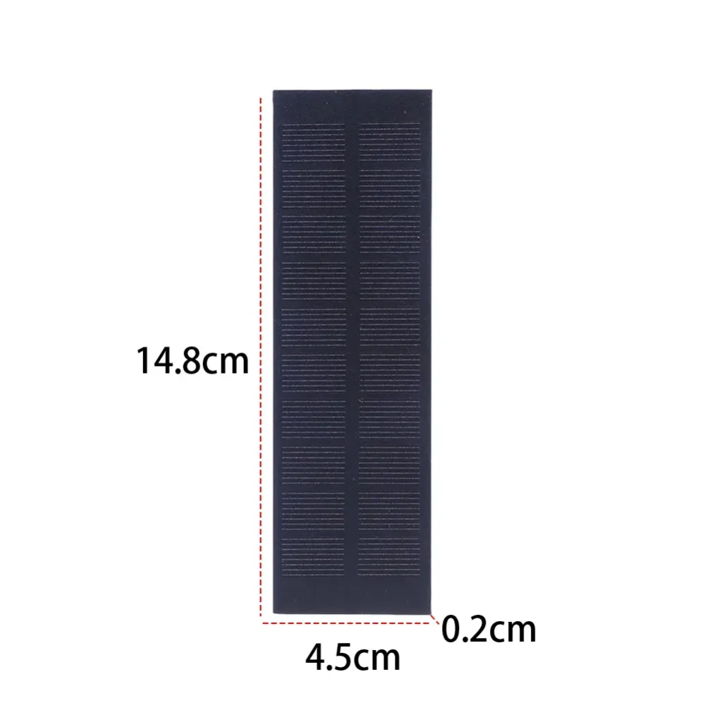 1W 5V Portable Waterproof Solar Panel Camping Hiking