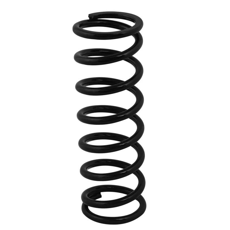 QA1 2-1/2in ID High Travel Spring - 12in Length x 250lbs/ - Black Powder Coated