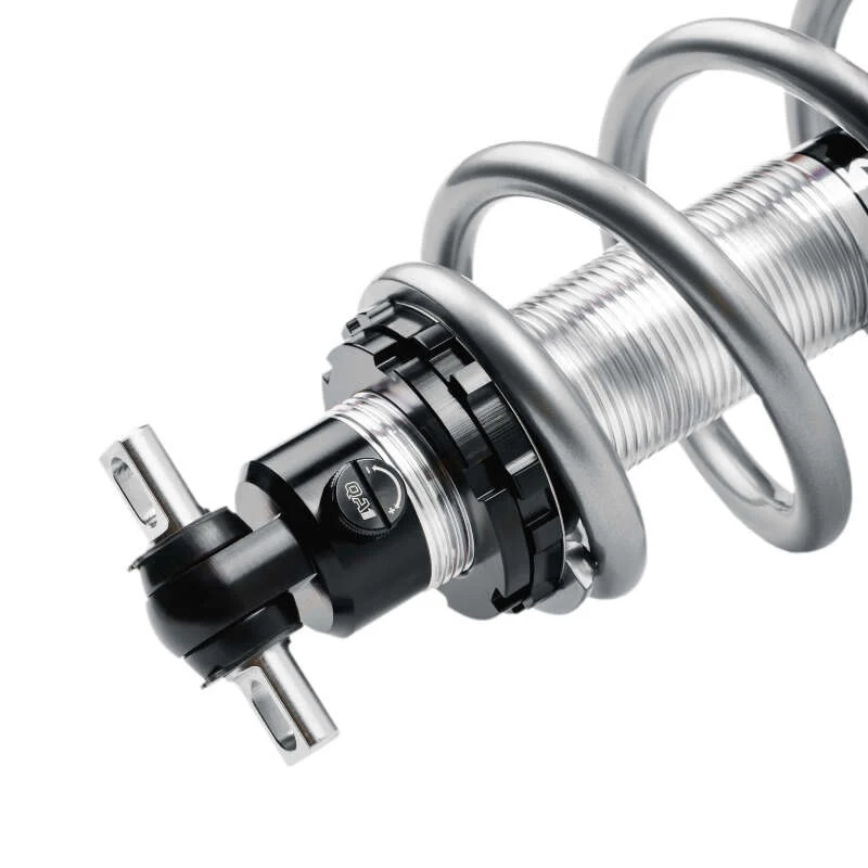 QA1 GM Pro Front Coil-Over System - Single Adj. - 10in x 650lbs/ - Flat Large - Aluminum