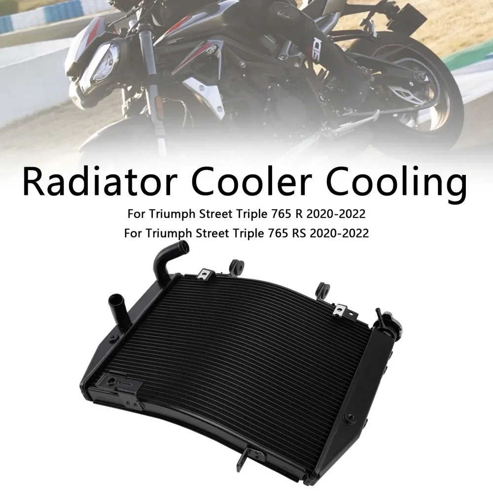 Radiator kjølemotor Kjøler Fit Street Triple 765 R Rs 2020-2022