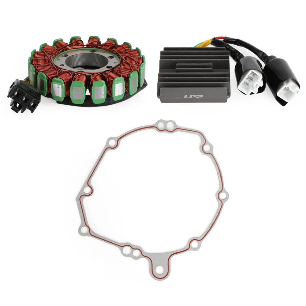 Regulator Stator Coil Gasket Kit 31120-MEL-013 11321-MEL-D20 Honda CBR1000RR Fireblade 2004