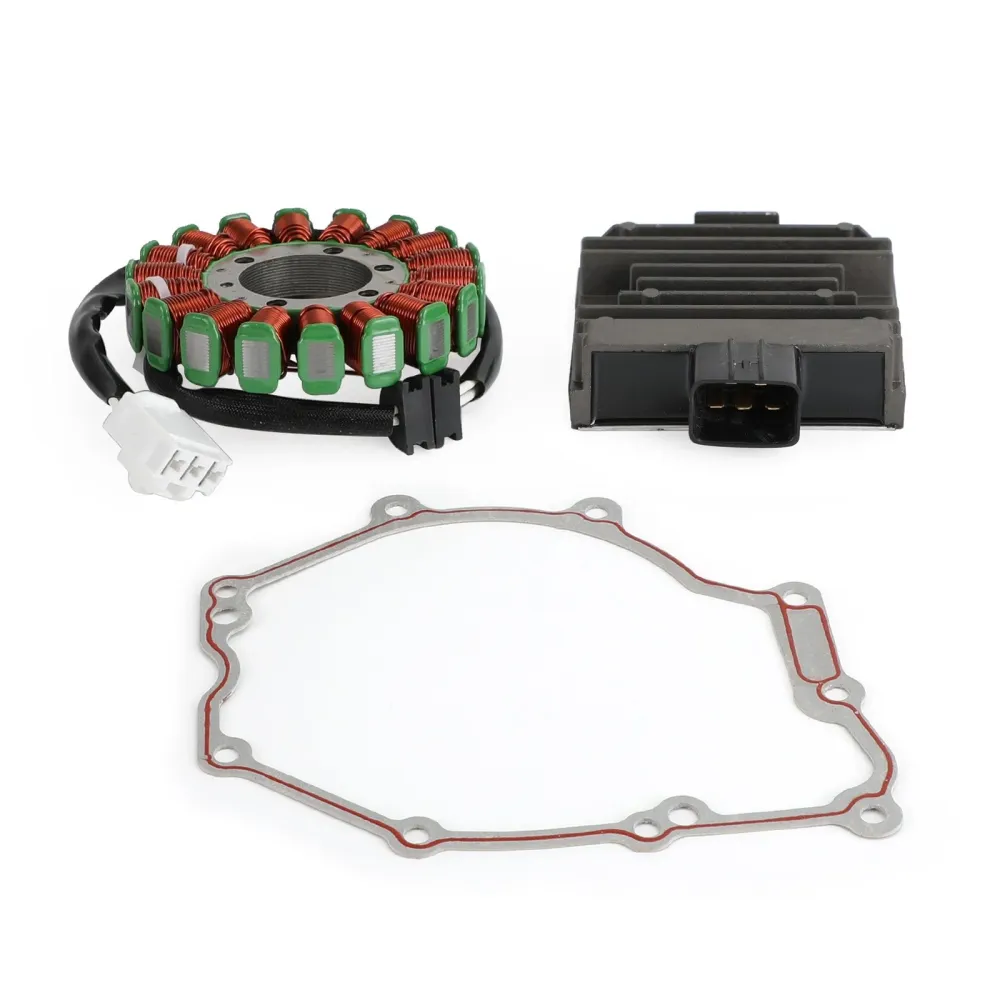 Regulator Stator Coil Gasket Kit Yamaha YZF-R6 YZF600 R6 RJ27 2017-2020 Generisk