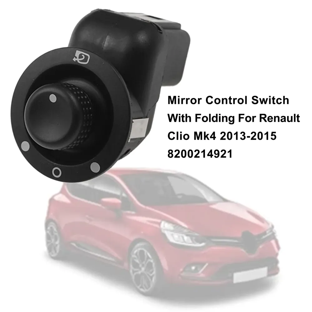 Renault Clio MK4 Mirror Control Switch med folding 8200214921