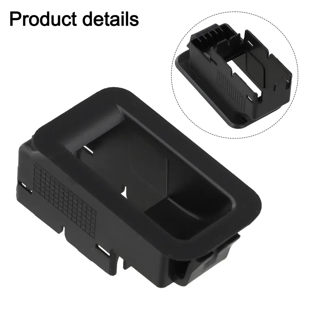 Replacement Window Switch Panel Volkswagen Golf VII Front Right 2012-2021 Black Plastic Part No. 5G0868345