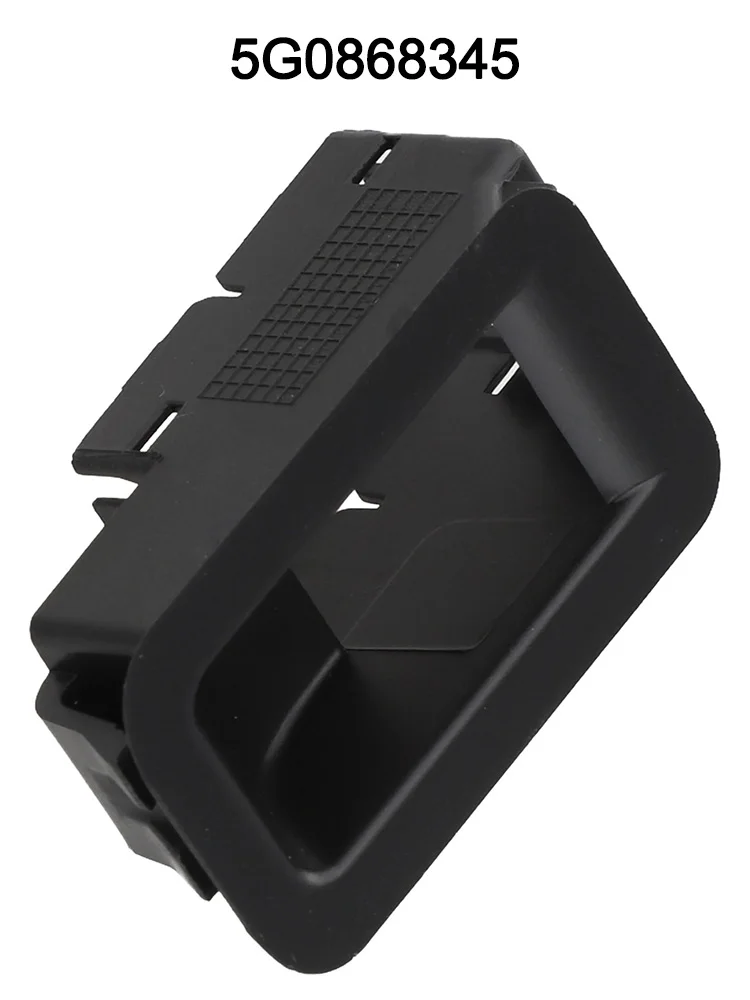 Replacement Window Switch Panel Volkswagen Golf VII Front Right 2012-2021 Black Plastic Part No. 5G0868345