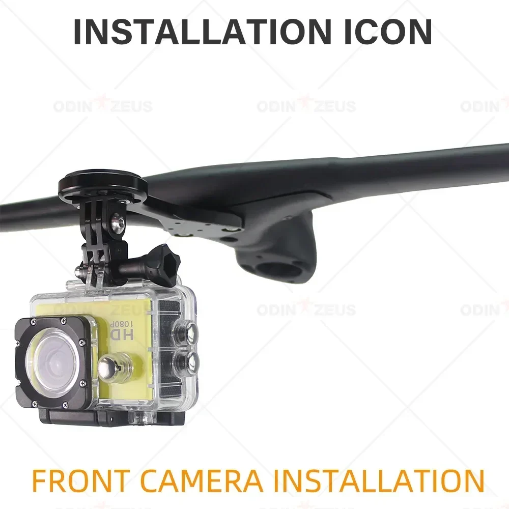 Road Bike Handlebar Computer Mount Aluminum CNC Machined, Garmin Bryton Wahoo