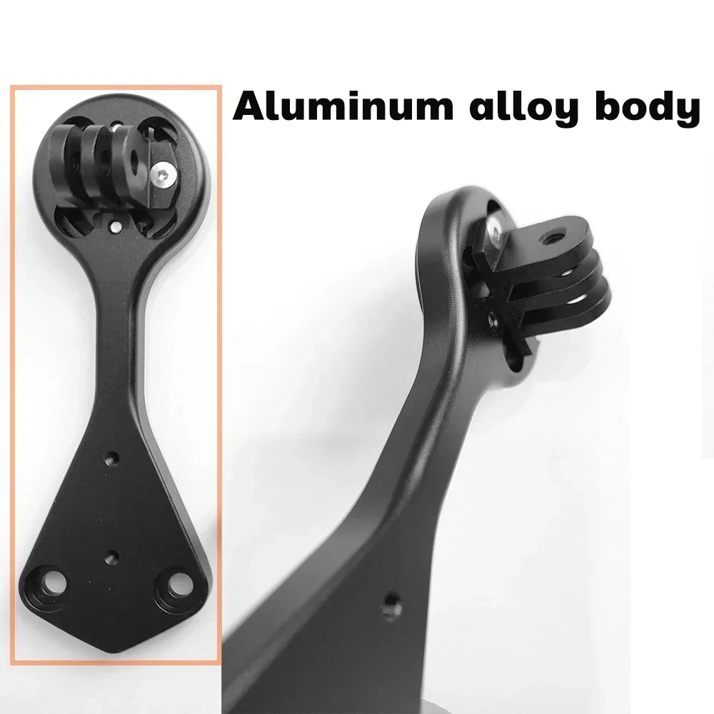 Road Bike Handlebar Computer Mount Aluminum CNC Machined, Garmin Bryton Wahoo