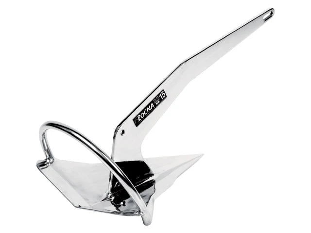 Rocna, Rustfrit Multianker med Rulleholder og Justerbare Glidesko, 1stk – Størrelse: 4 KG