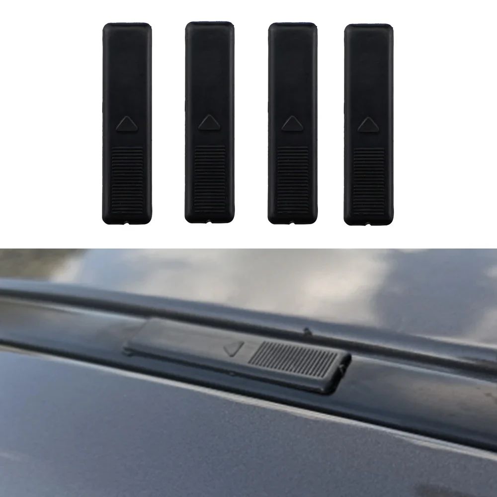 Roof Rail Moulding Clips Replacement Mazda 2 3 6 CX-5 CX-7 Durable Black Plastic
