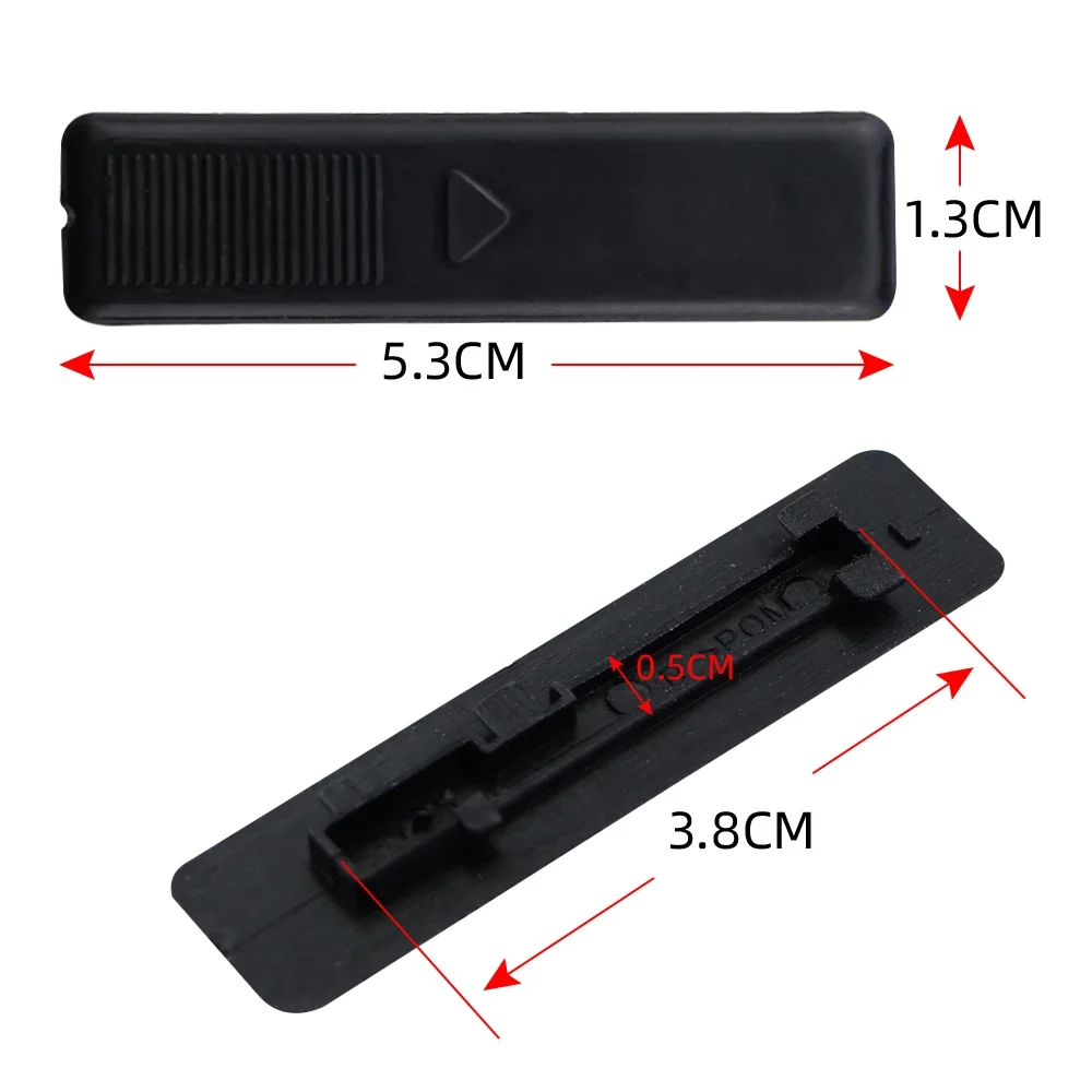 Roof Rail Moulding Clips Replacement Mazda 2 3 6 CX-5 CX-7 Durable Black Plastic