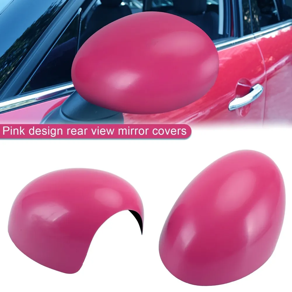 2 x rosa speildeksler Mini Cooper R55 R56 R57 Høy kvalitet