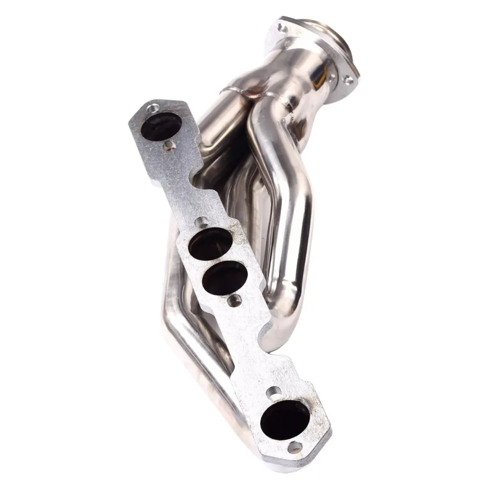 Rustfritt stål eksosoverskrifter Fit Chevy Fit GMC 5.0L/5.7L 305 350 V8 88-97