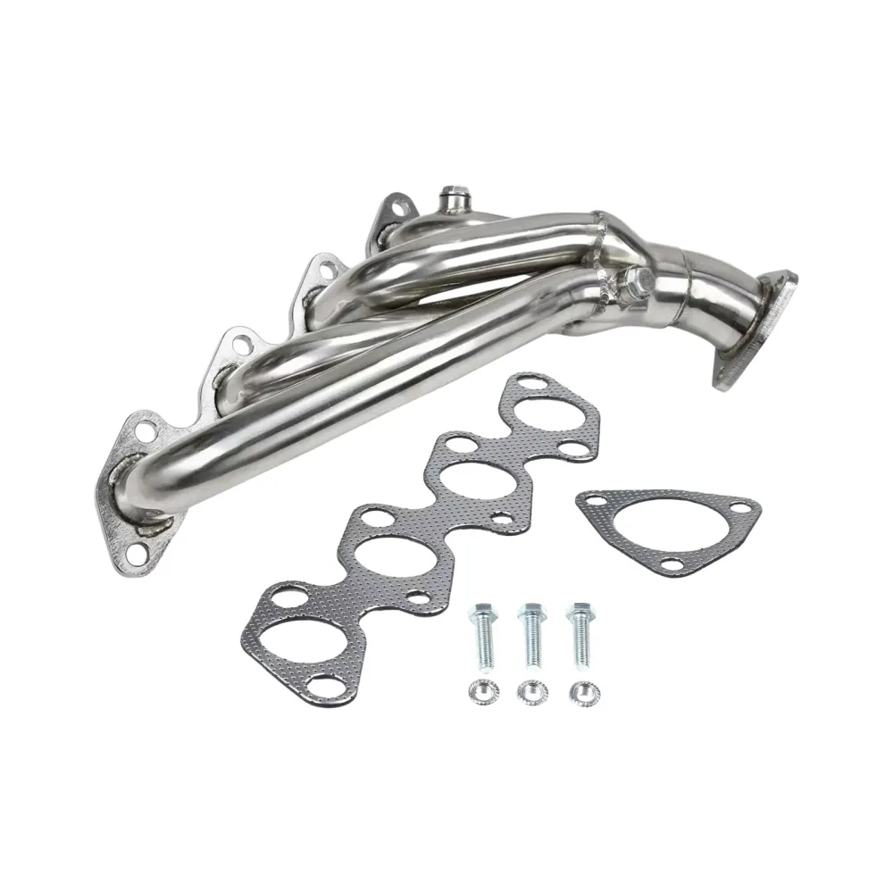 Rustfritt stålhodemanifold eksos Nissan 240SX S14 KA24DE 1995-1998