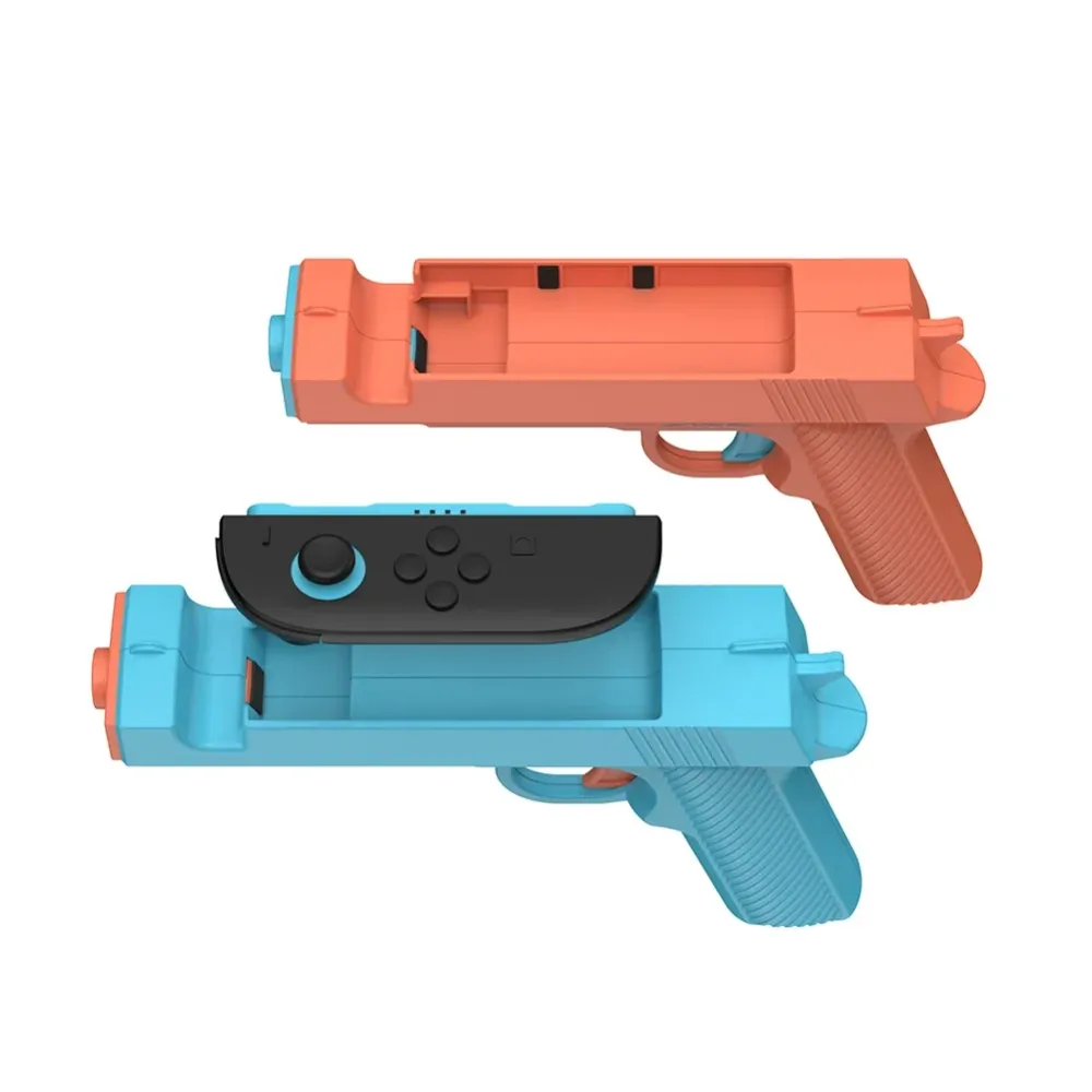 Shooting Gunstock Grip Switch Joy Con Controllers