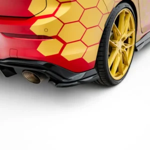 Sideflaps Bak VW Golf GTI CLubsport MK8 Facelift V.3