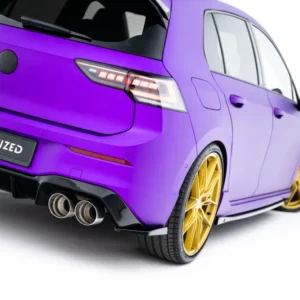 Sideflaps Bak VW Golf R MK8 Facelift RS V.6