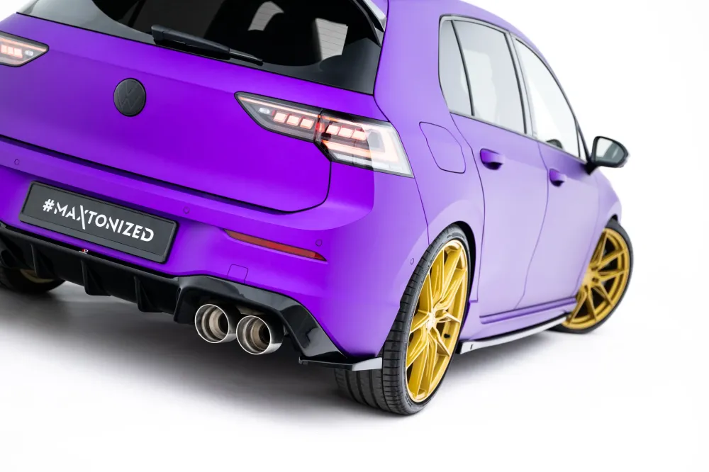 Sideflaps Bak VW Golf R MK8 Facelift RS V.6