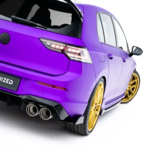 Sideflaps Bak VW Golf R MK8 Facelift V.5