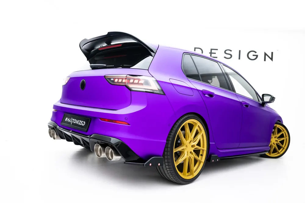 Sideflaps Bak VW Golf R MK8 Facelift V.5