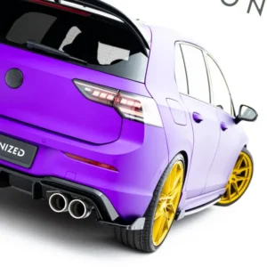 Sideflaps Bak VW Golf R MK8 Facelift ABS V.6