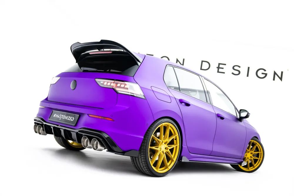 Sideflaps Bak VW Golf R MK8 / MK8 Facelift Flaps V1 V.2