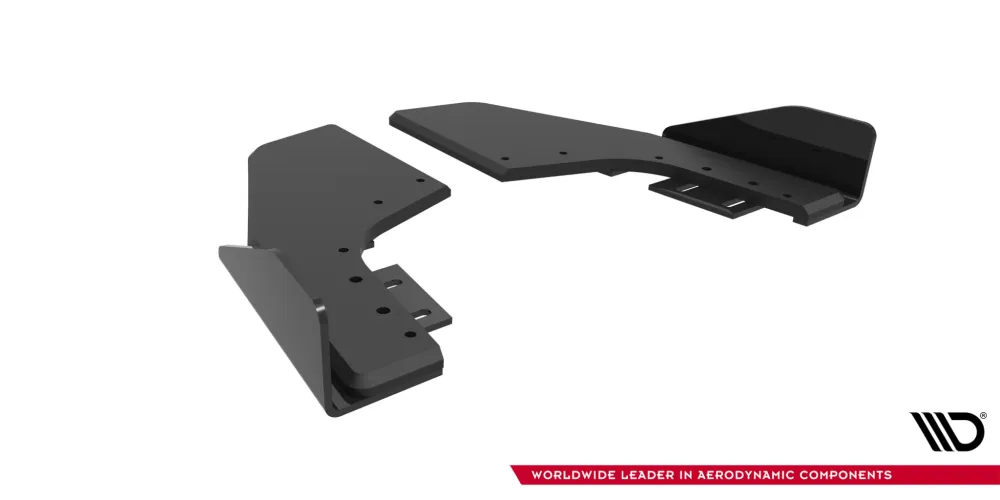 Sideflaps Bak VW Golf R MK8 / MK8 Facelift Flaps V1 V.2