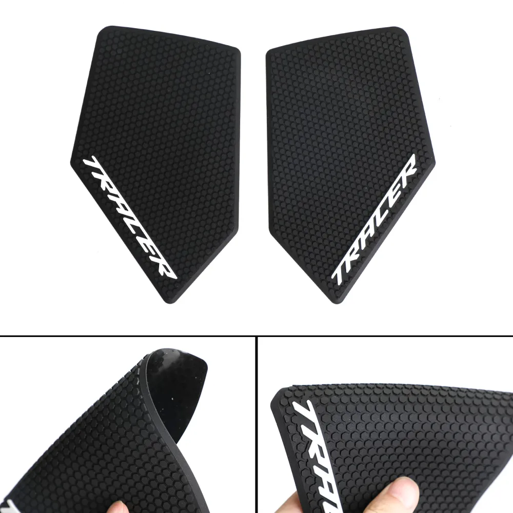 2x sidetank trekkputer Pads passer Yamaha Tracer 9/Tracer 9 GT 2021 2022