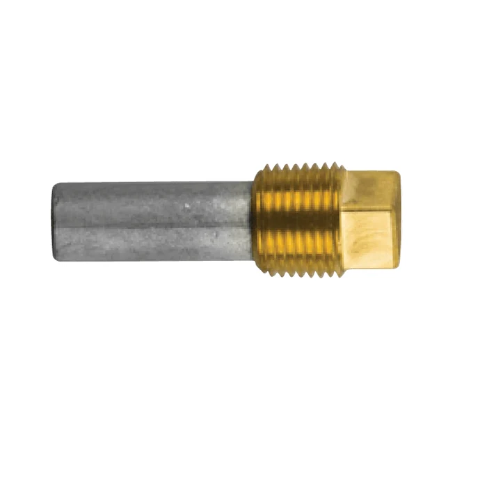 Sinkanode Caterpillar, motor, ᴓ12 * 40mm komplett med messing plugg th.3 / 8''bspt