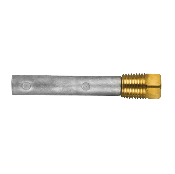 Sinkanode Caterpillar, motor, Plugg anode komplett med messing plugg th.1 / 4''BTT