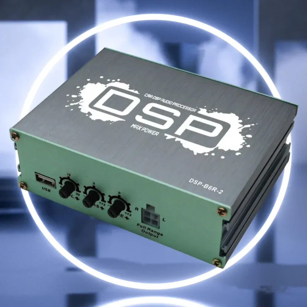 Six Channel DSP Car Audio Processor App Control
