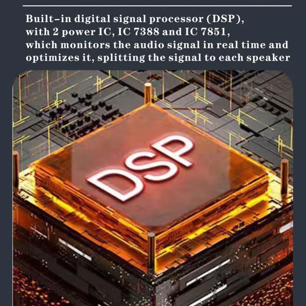 Six Channel DSP Car Audio Processor App Control